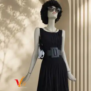 Home black gown dress
